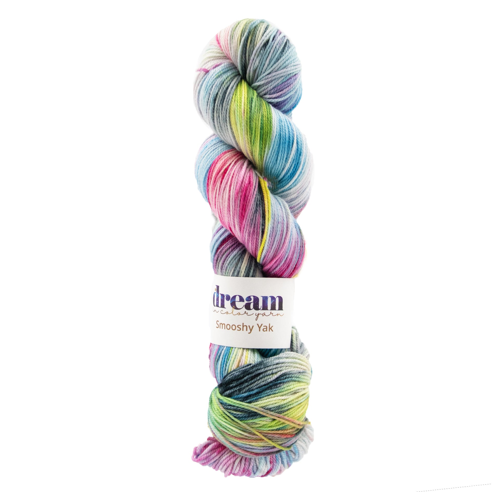 Dream in Color Smooshy Yak Yarn - Passion Flower - Zoom Image
