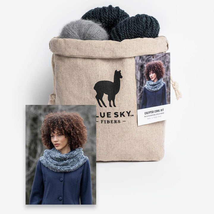 Blue Sky Fibers Kits - Calypso Cowl Kit - Zoom Image