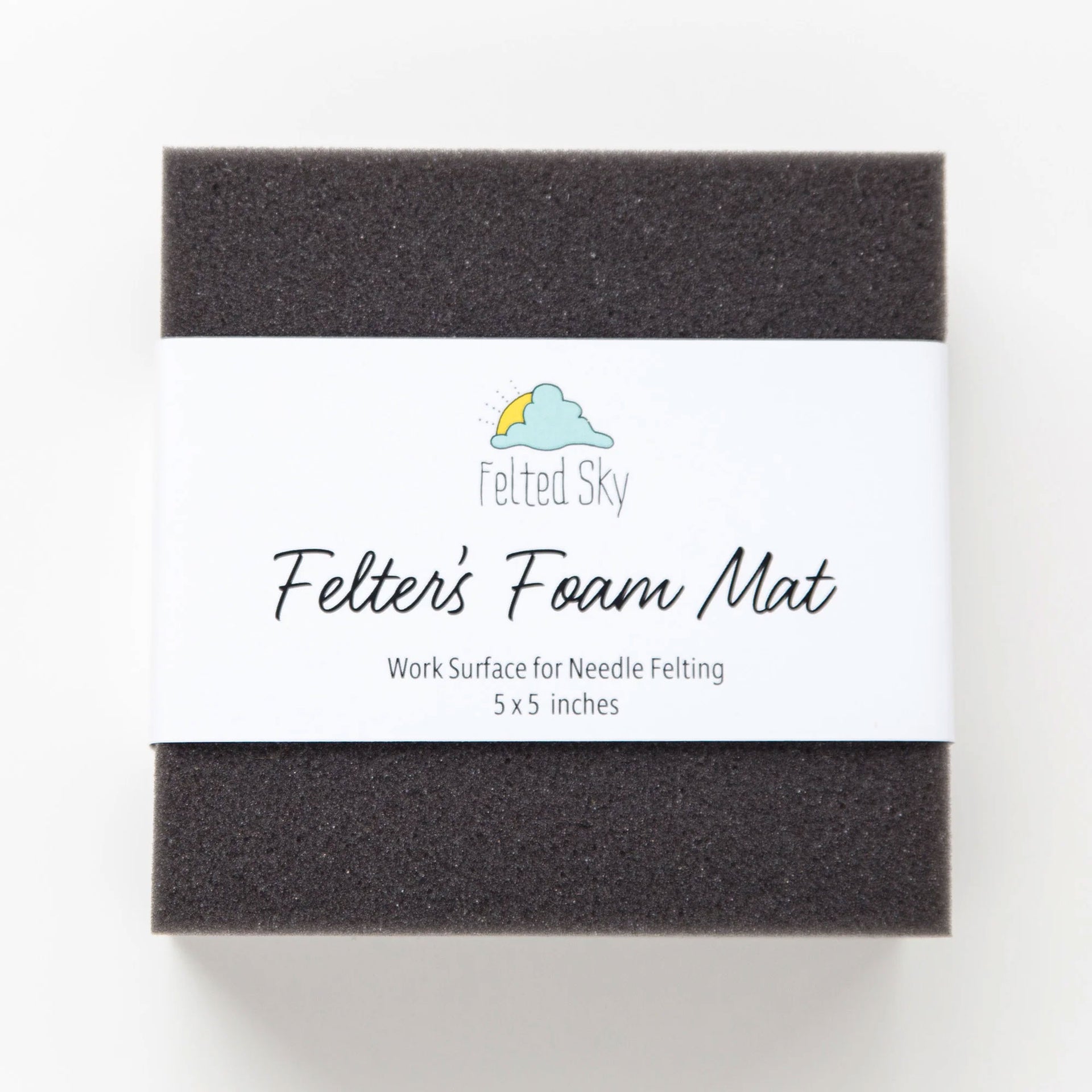 Felted Sky Needle Felting Mats - Small Foam Mat (5" x 5") - Zoom Image
