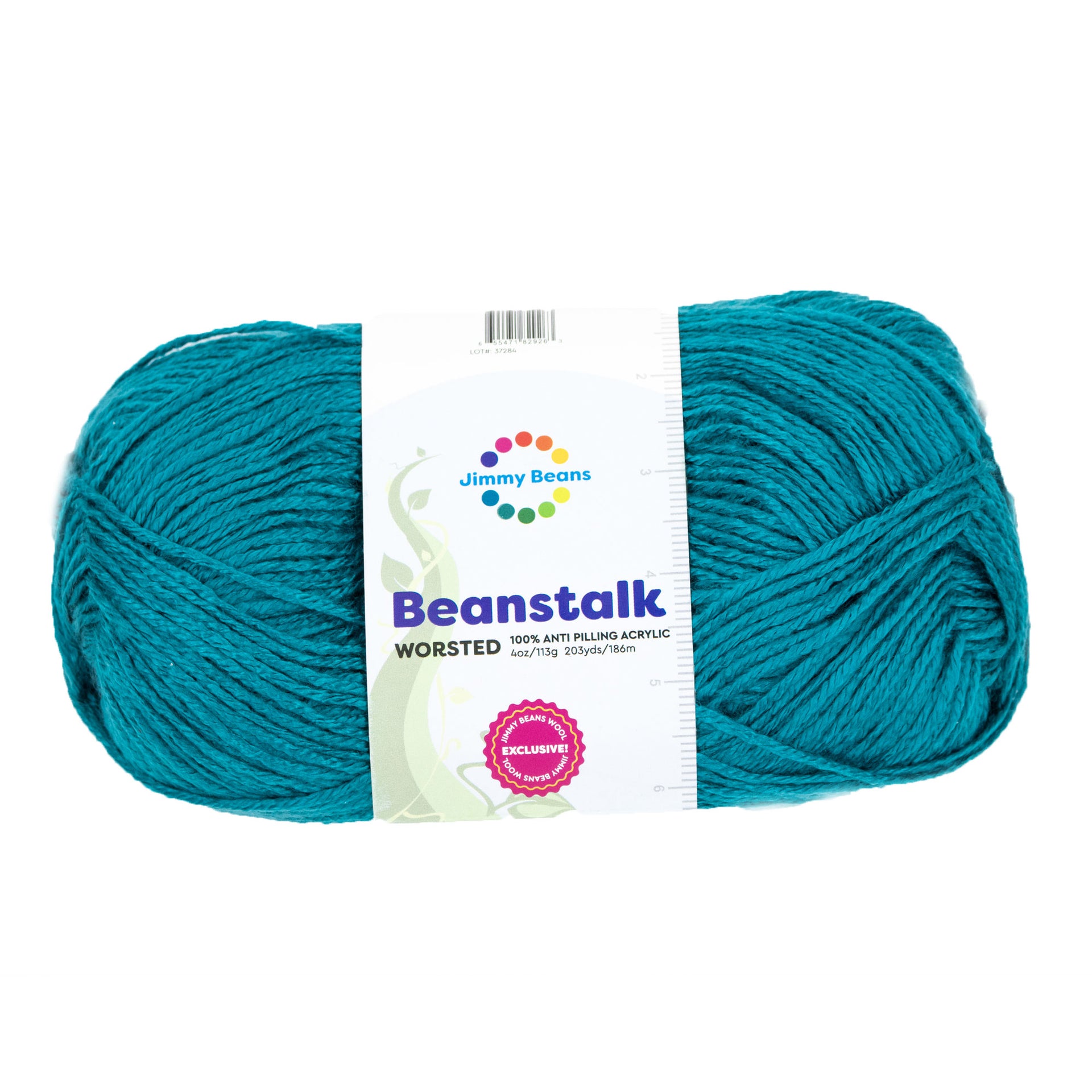 Jimmy Beans Wool Beanstalk Worsted Yarn - 003 Teal It Like It Is - Zoom Image
