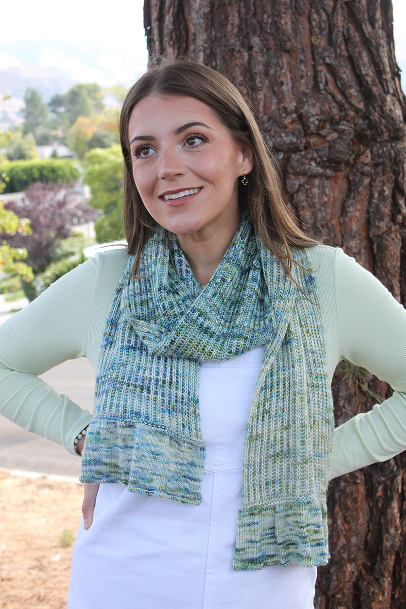 Dream In Color Frosted Forest Scarf Kit - Extra Image
