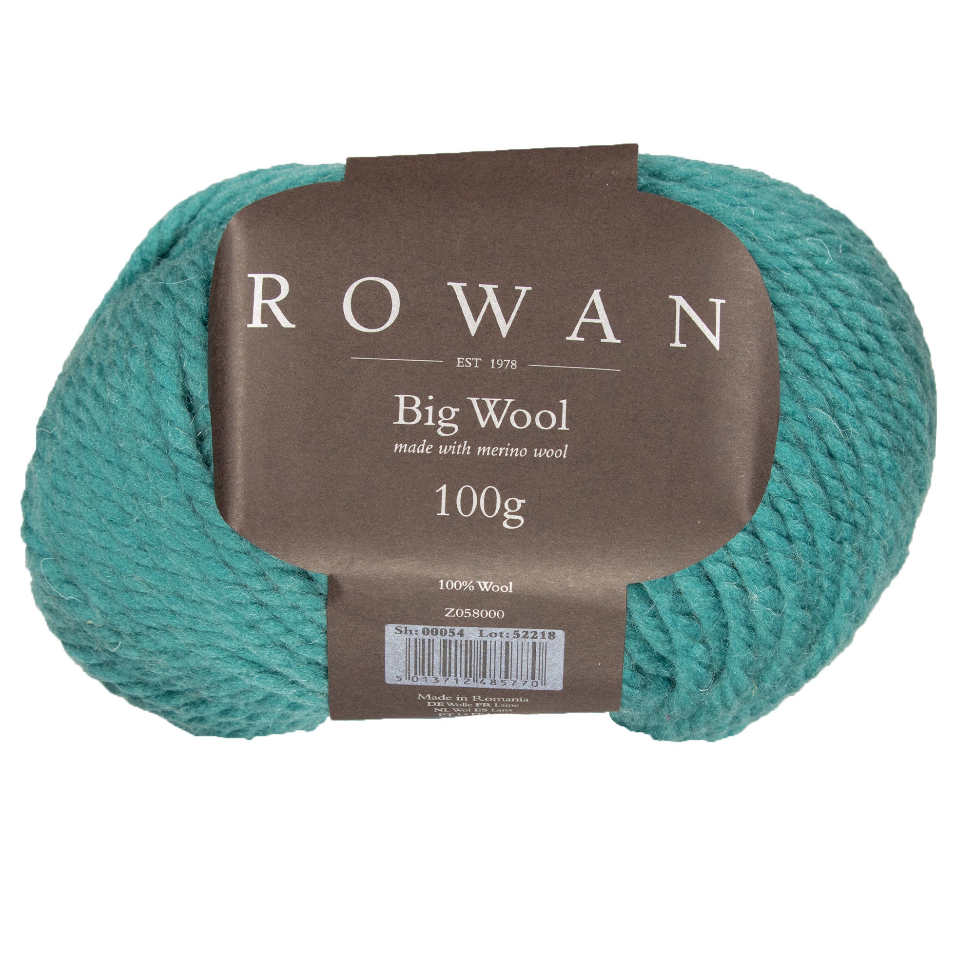 Rowan Big Wool Yarn - 54 Vert - Zoom Image