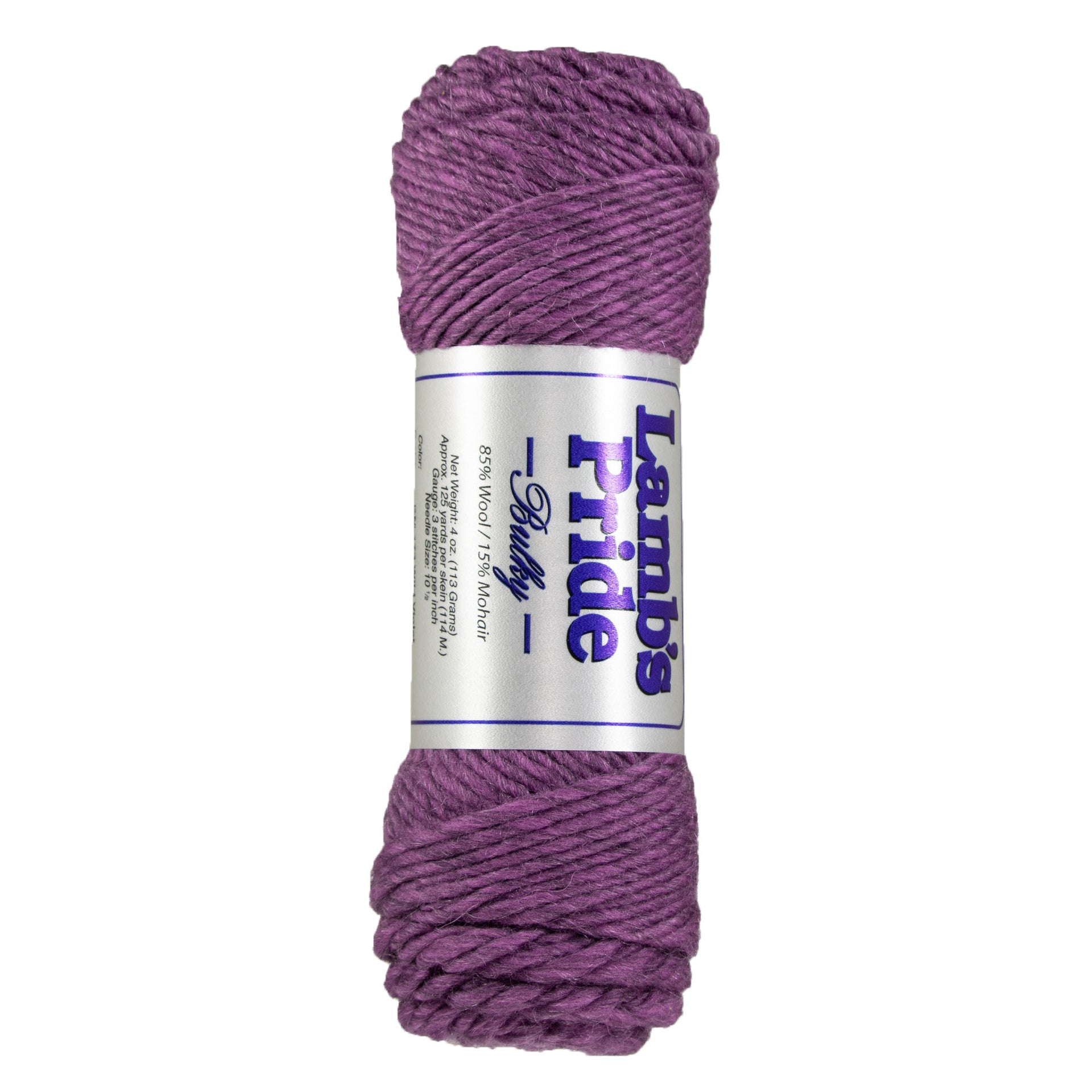 Brown Sheep Lamb's Pride Bulky Yarn - M173 - Wild Violet - Zoom Image
