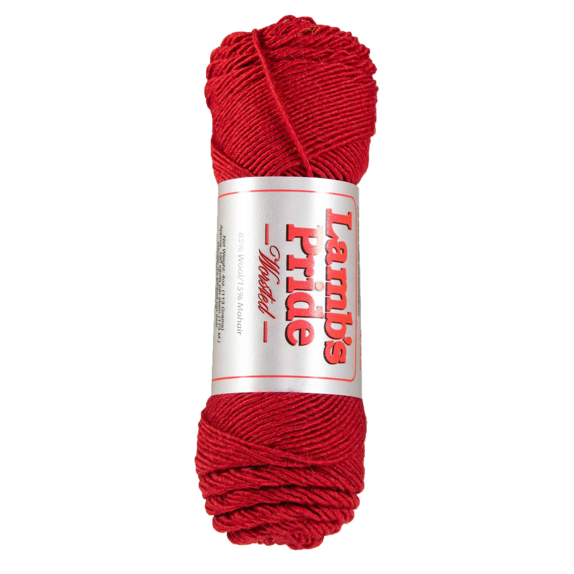 Brown Sheep Lamb's Pride Worsted Yarn - M197 - Red Hot Passion - Zoom Image
