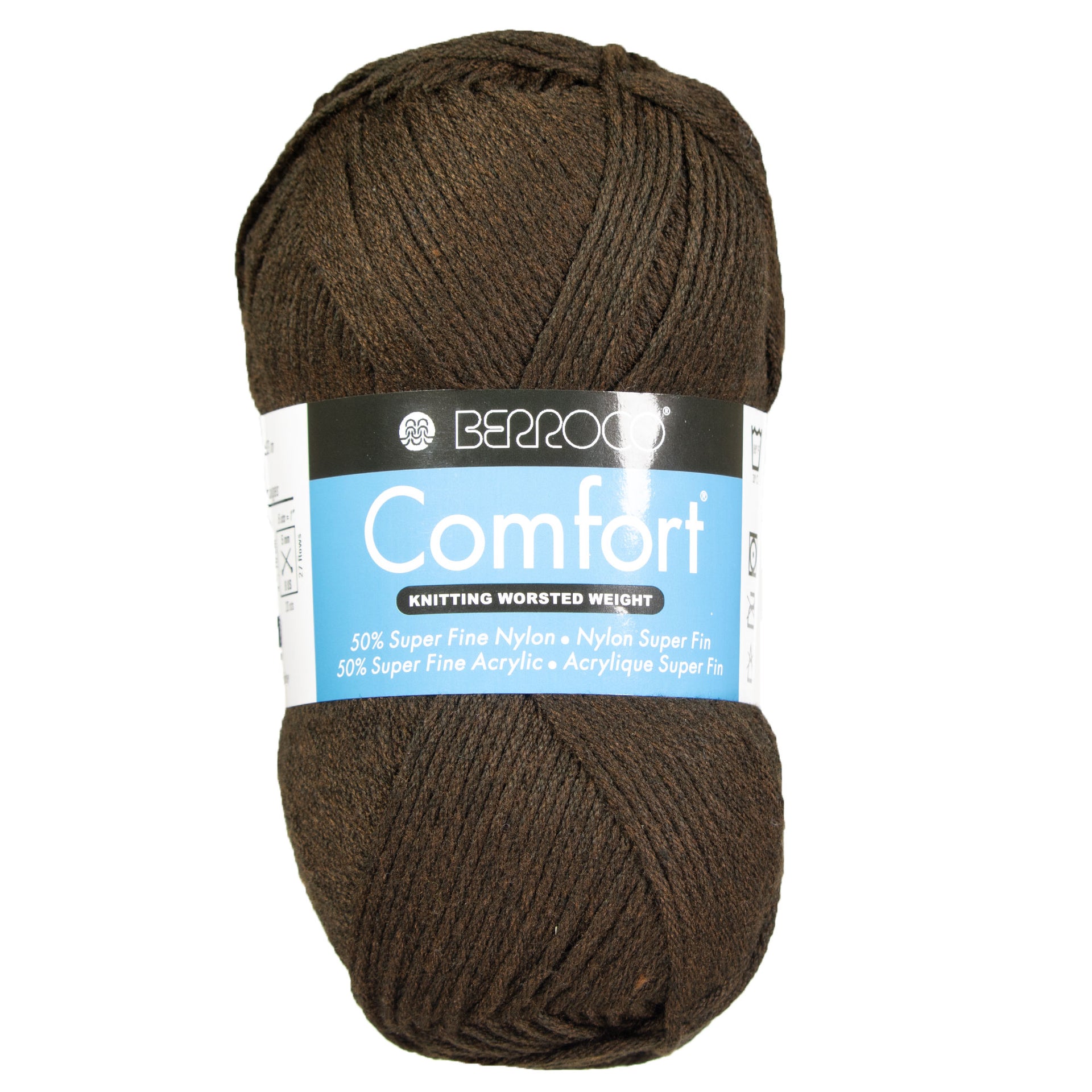 Berroco Comfort Yarn - 9786 Coffeeberry Heather - Zoom Image
