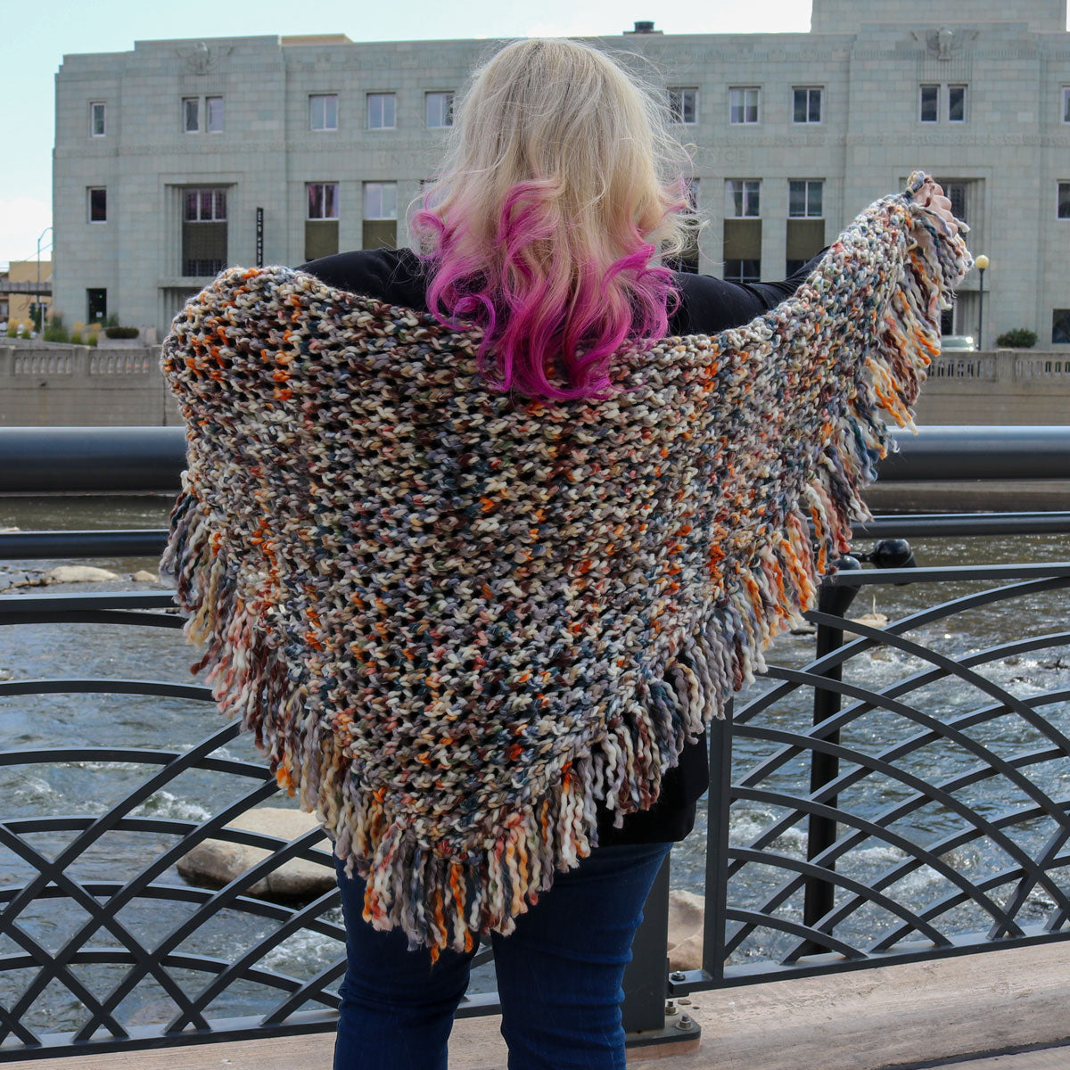 Berroco's Papavero Shawl - Main Image 1