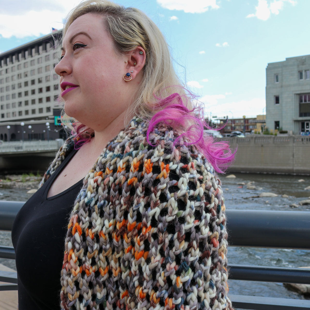 Berroco's Papavero Shawl - Main Image 2