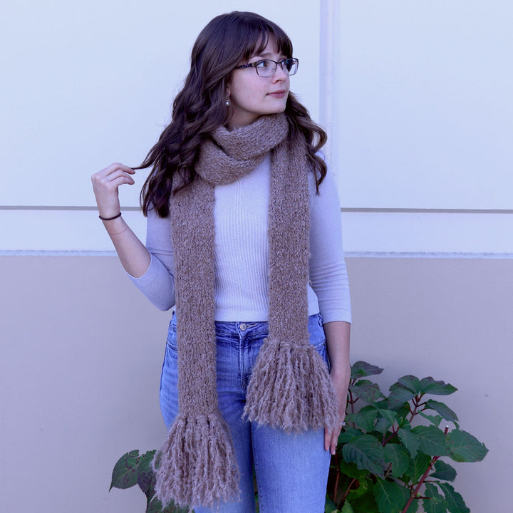 Brie's Soft Boucle Scarf - Main Image 2