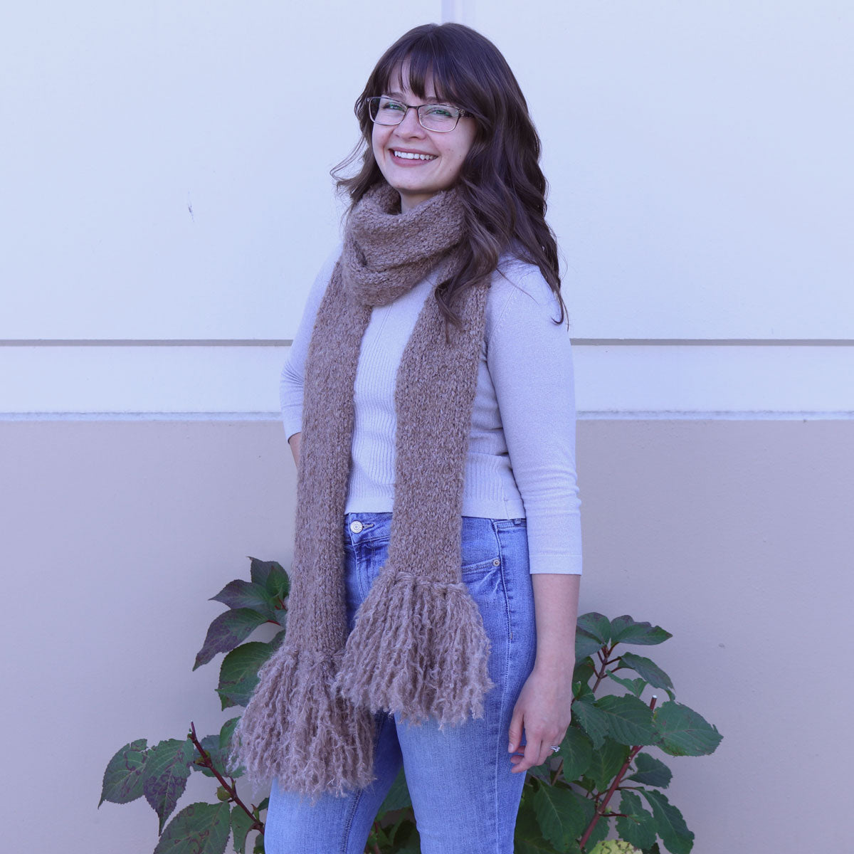 Brie's Soft Boucle Scarf - Main Image 1