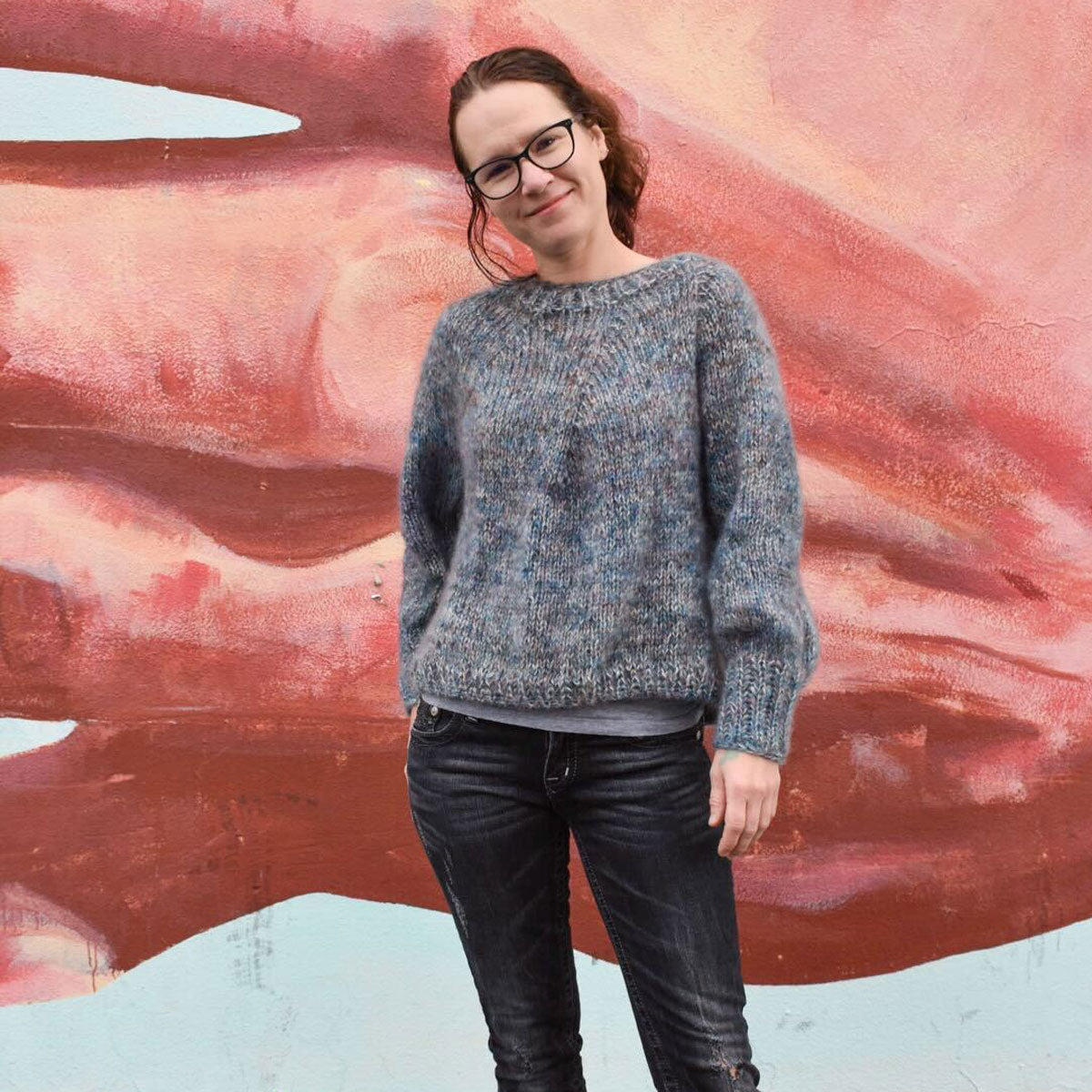 Amy's Magical Mohair Pullover - Main Image 1
