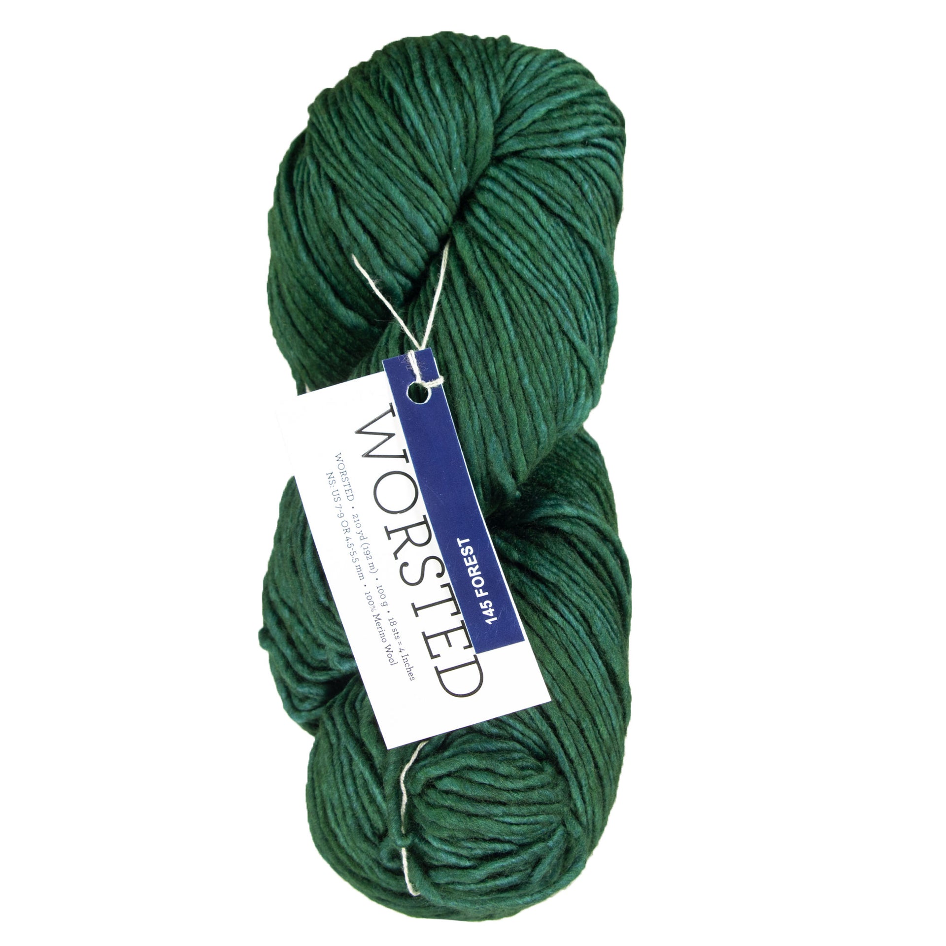 Malabrigo Worsted Merino Yarn - 145 Forest - Zoom Image
