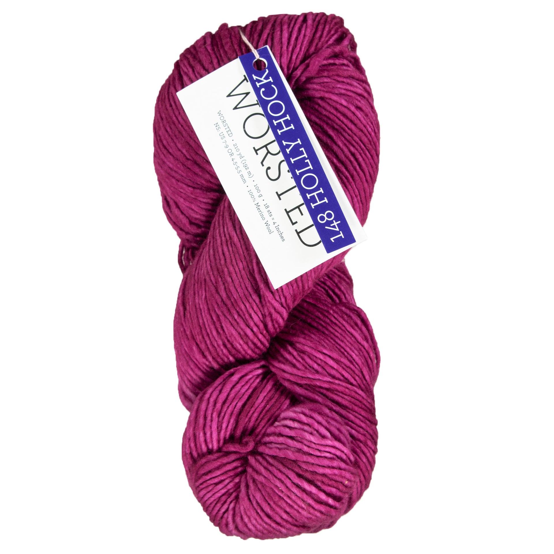 Malabrigo Worsted Merino Yarn - 148 Hollyhock - Zoom Image
