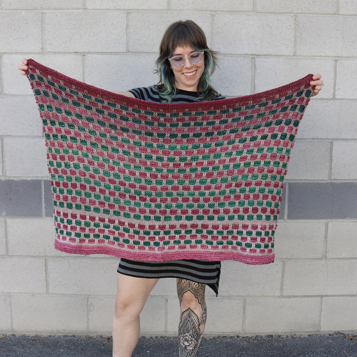 Laura's Gridlock Baby Blanket - Main Image 2