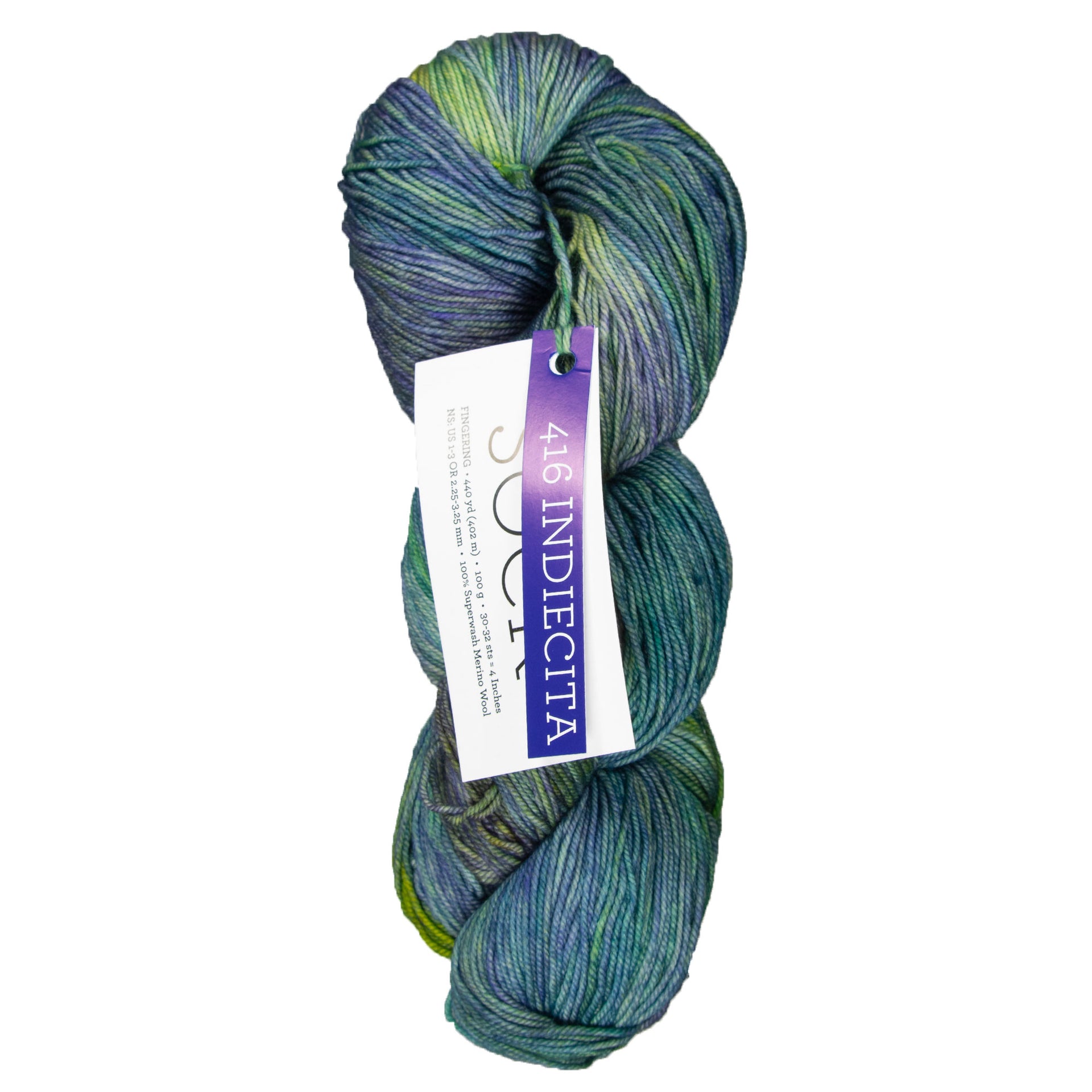 Malabrigo Sock Yarn - 416 Indiecita - Zoom Image
