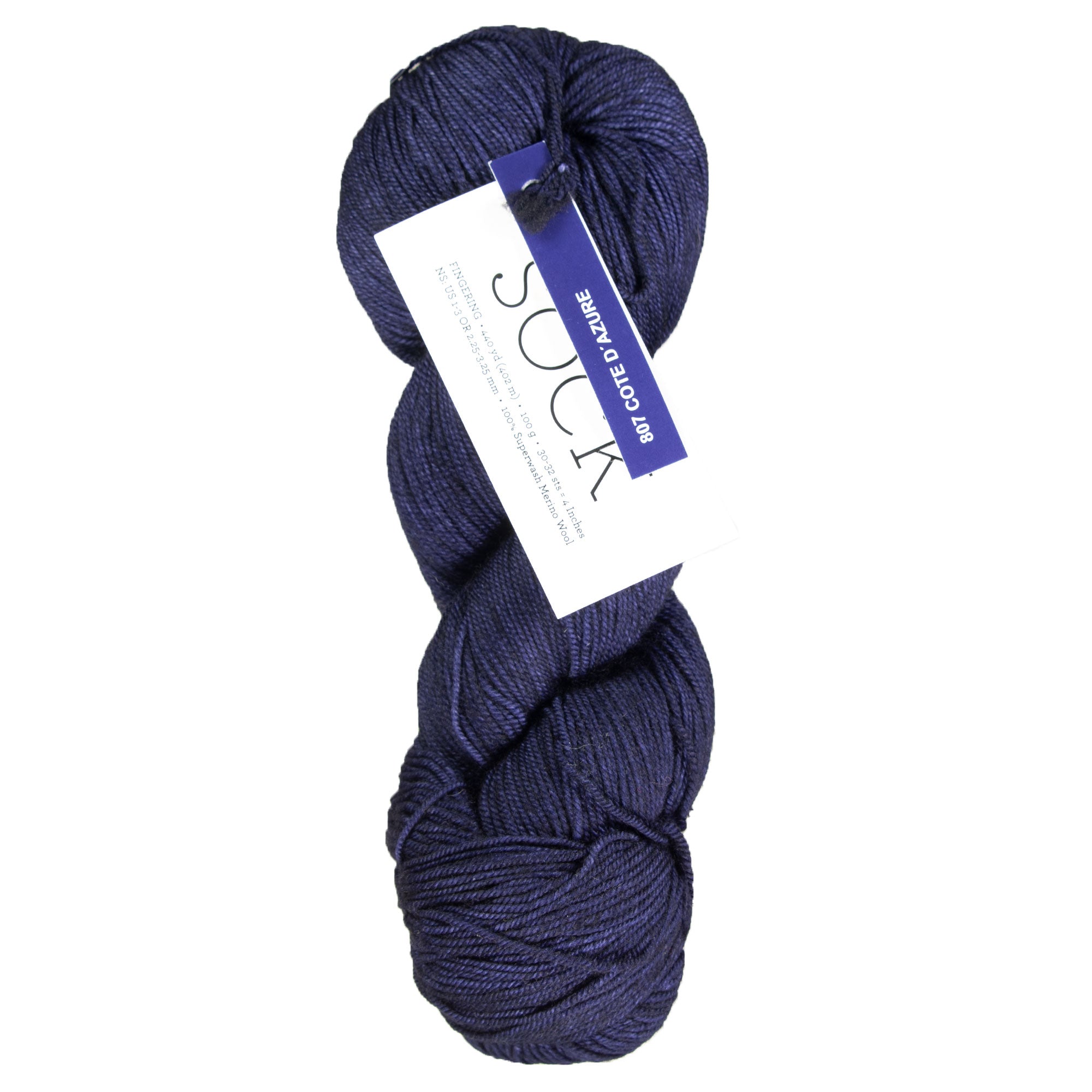 Malabrigo Sock Yarn - 807 Cote d Azure - Zoom Image