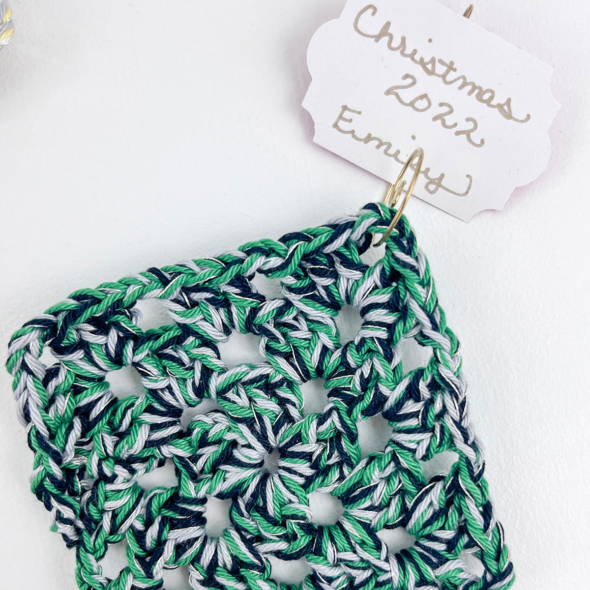 Dawn's Granny Square Ornaments - Main Image 2