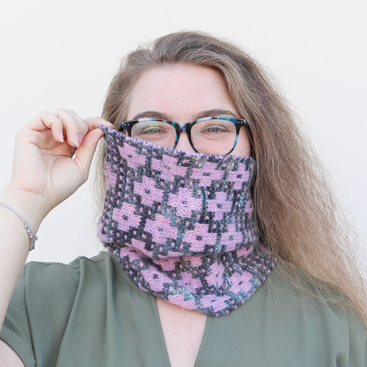 Aiyana's Pressed Flowers Cowl - Main Image 2