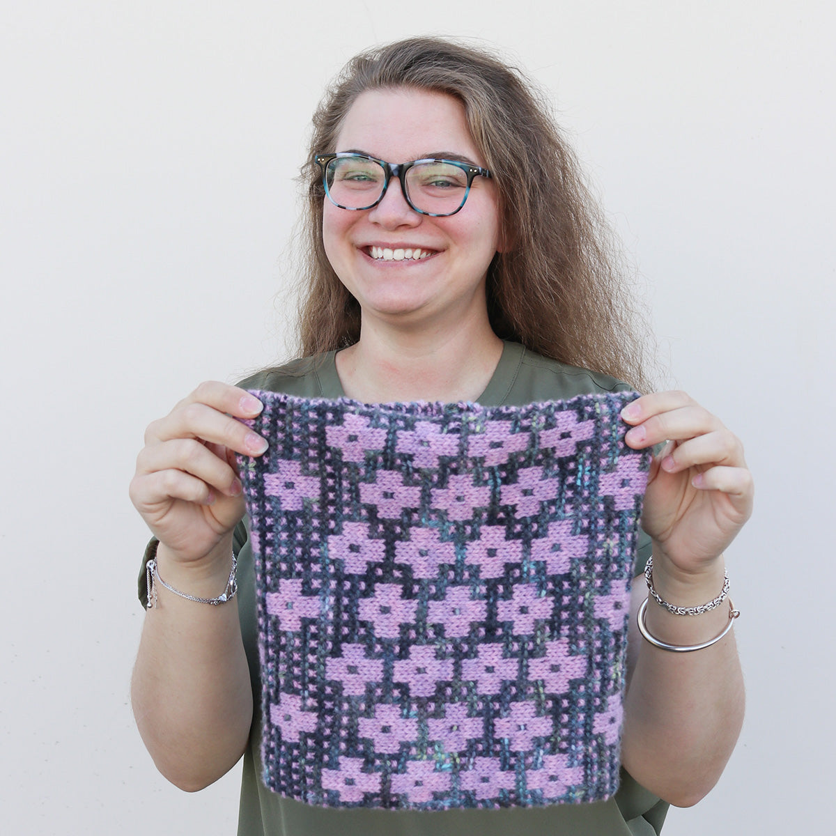 Aiyana's Pressed Flowers Cowl - Main Image 4