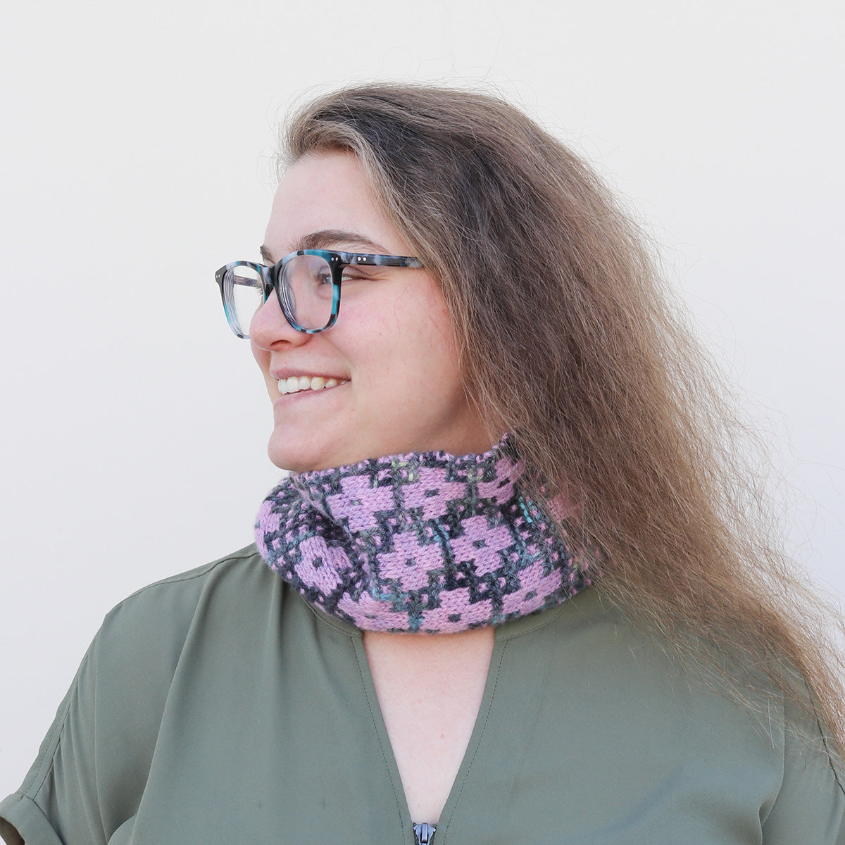 Aiyana's Pressed Flowers Cowl - Main Image 1