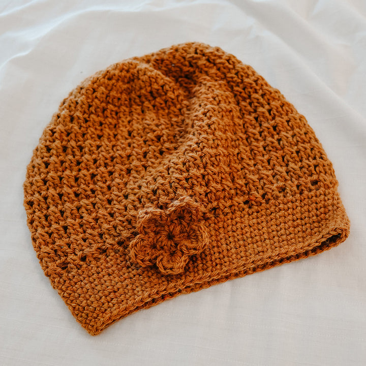 Dawn's Harmony Worsted Slouchy Crochet Hat - Main Image 2