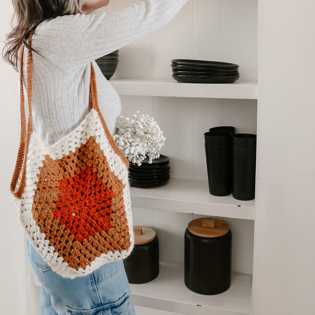 Julia's Harmony Worsted Market Bag - Main Image 2