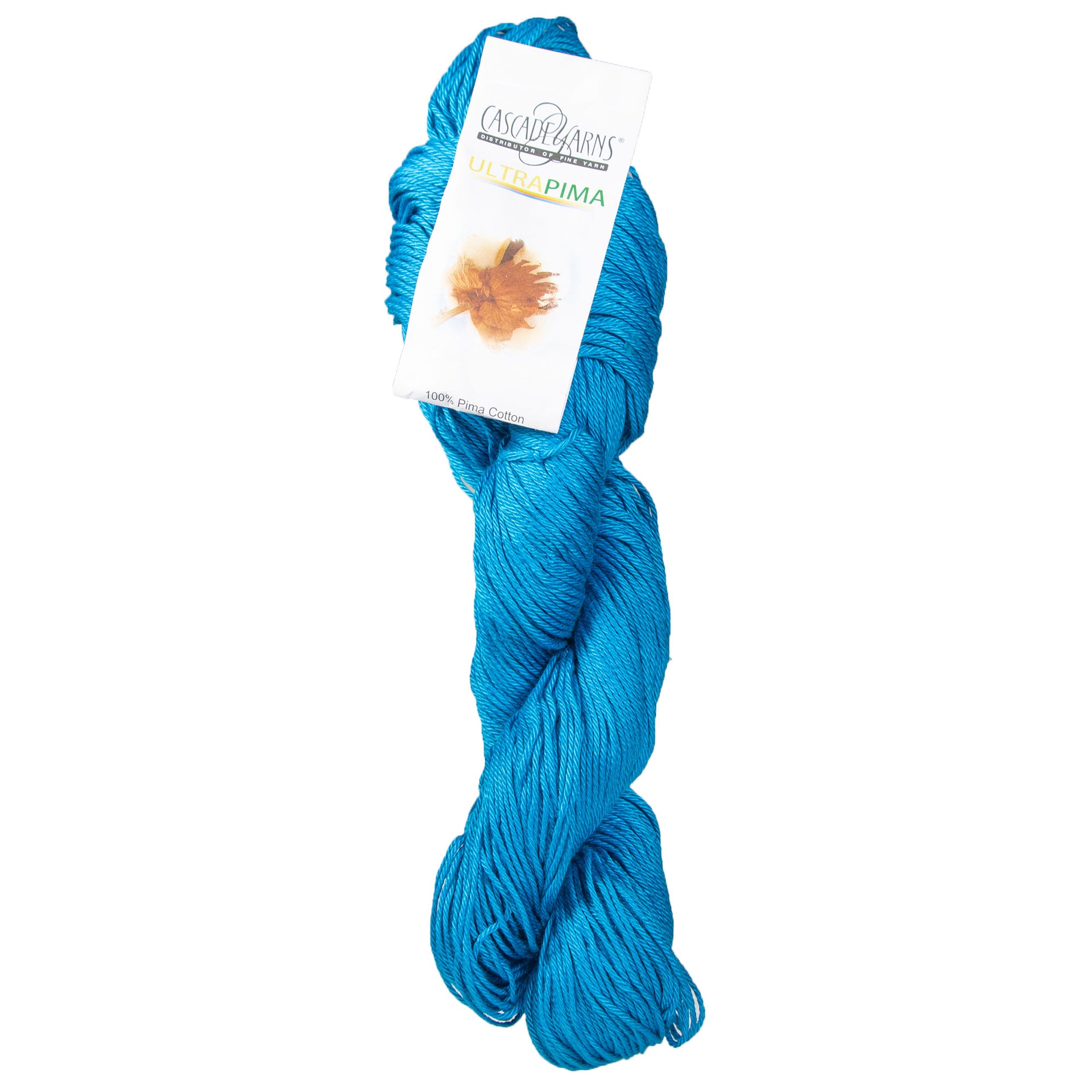 Cascade Yarns Ultra Pima Yarn - 3733 Turquoise - Zoom Image
