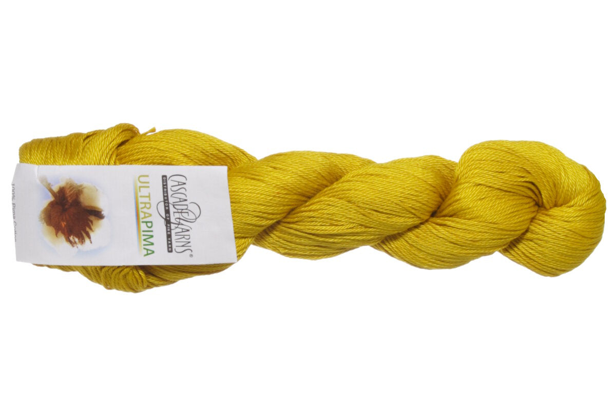 Cascade Yarns Ultra Pima Yarn - 3747 Gold - Extra Image
