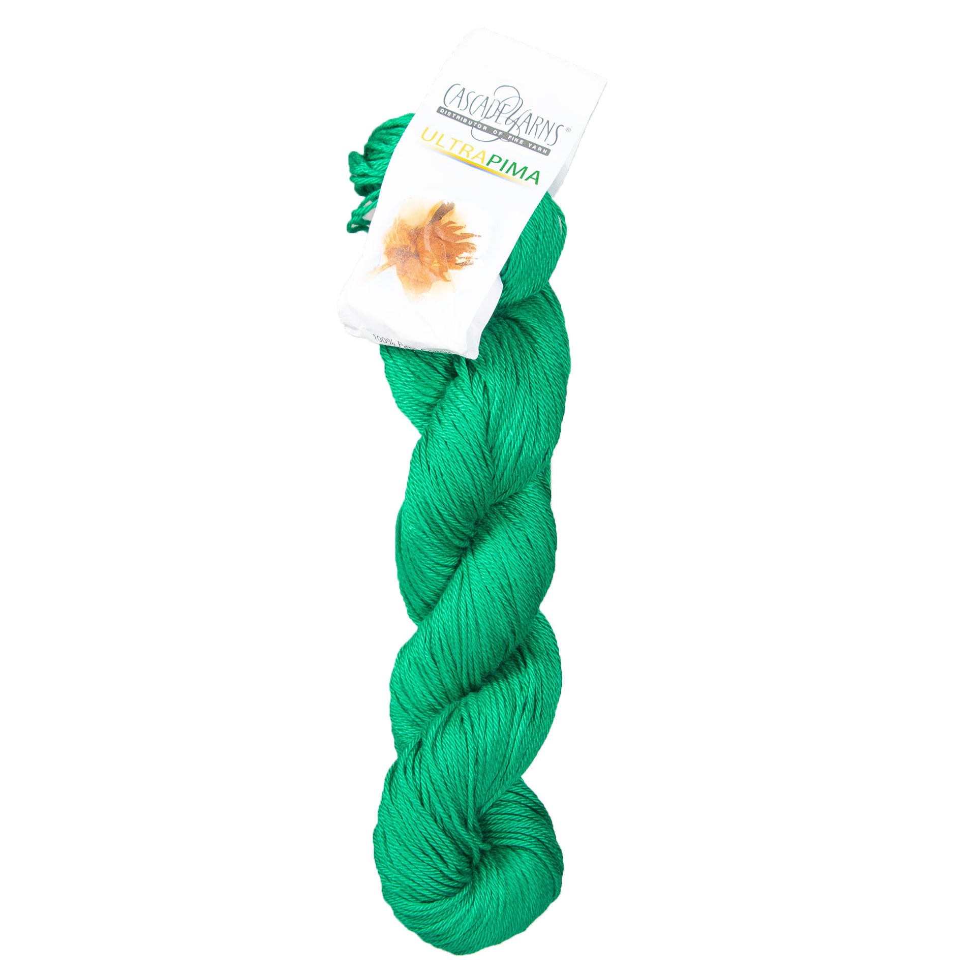 Cascade Yarns Ultra Pima Yarn - 3737 Emerald - Zoom Image
