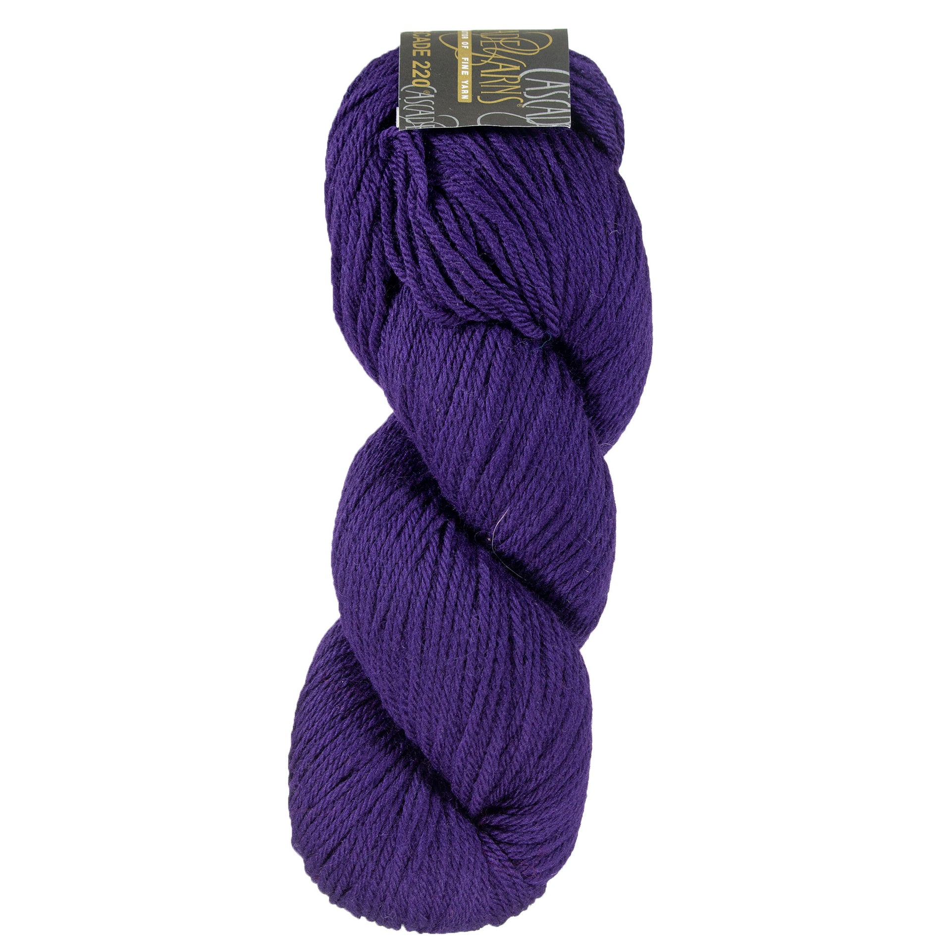 Cascade 220 Yarn - 8886 Italian Plum - Zoom Image
