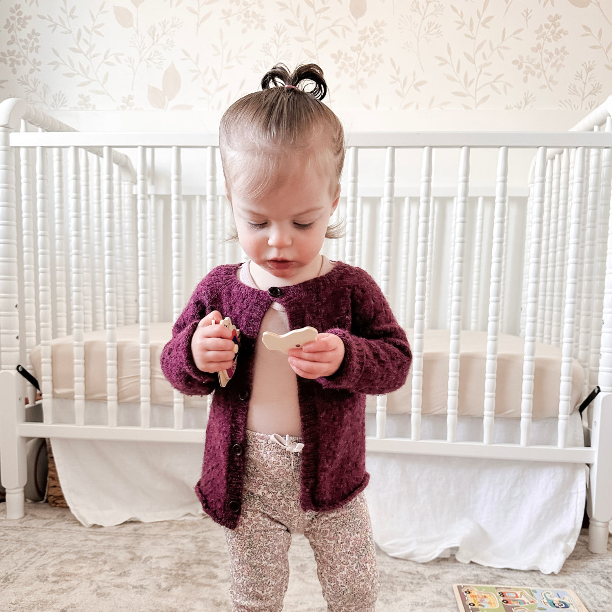 Alex's PetiteKnit 'Ellen's Playset' Cardigan - Main Image 2
