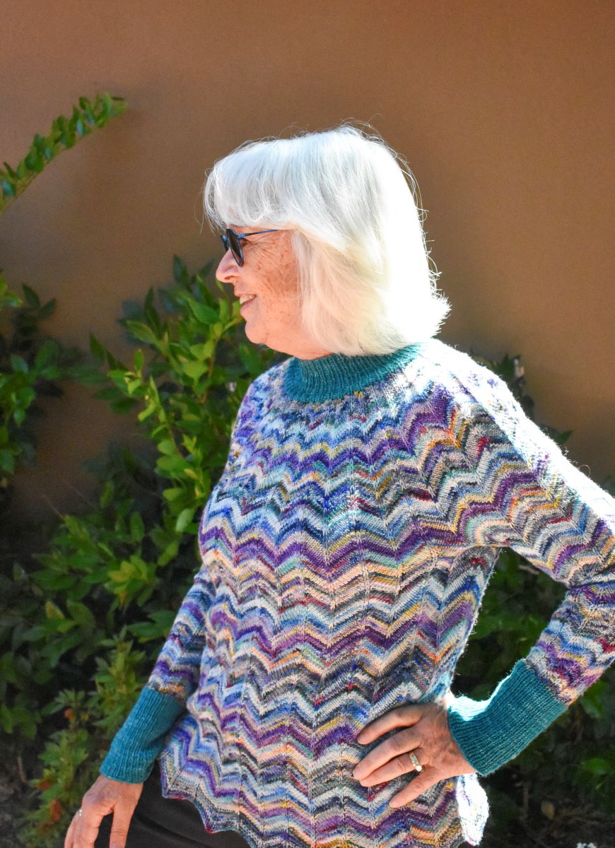 Amy's Koigu Day at the Museum Sweater - Main Image 2