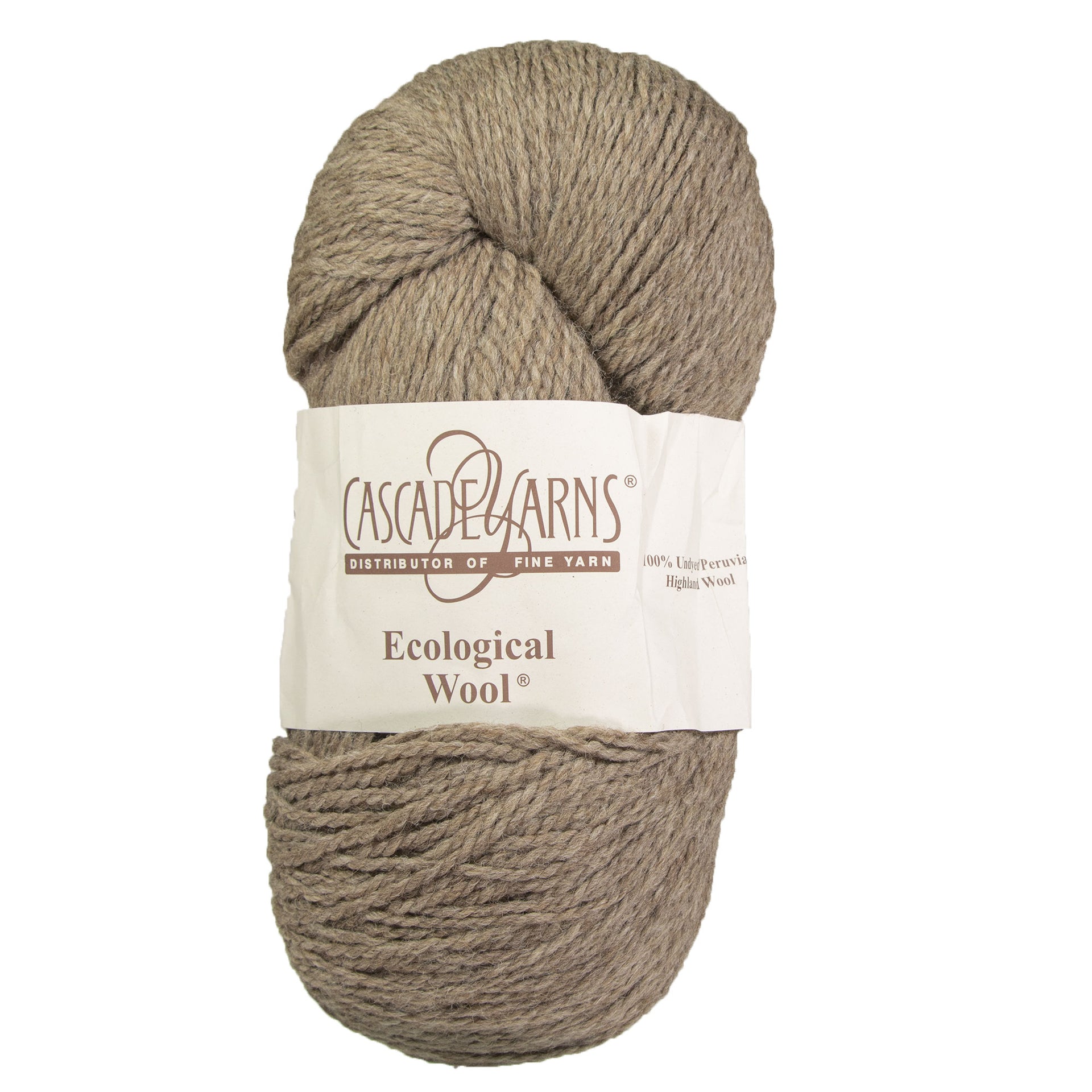 Cascade Yarns Eco Wool Yarn - 8085 - Mocha - Zoom Image
