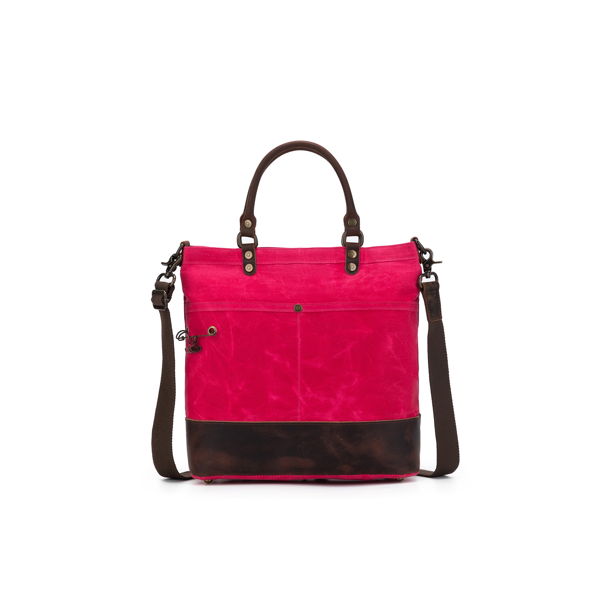della Q Maker's Canvas Tote - Vivid Rose
