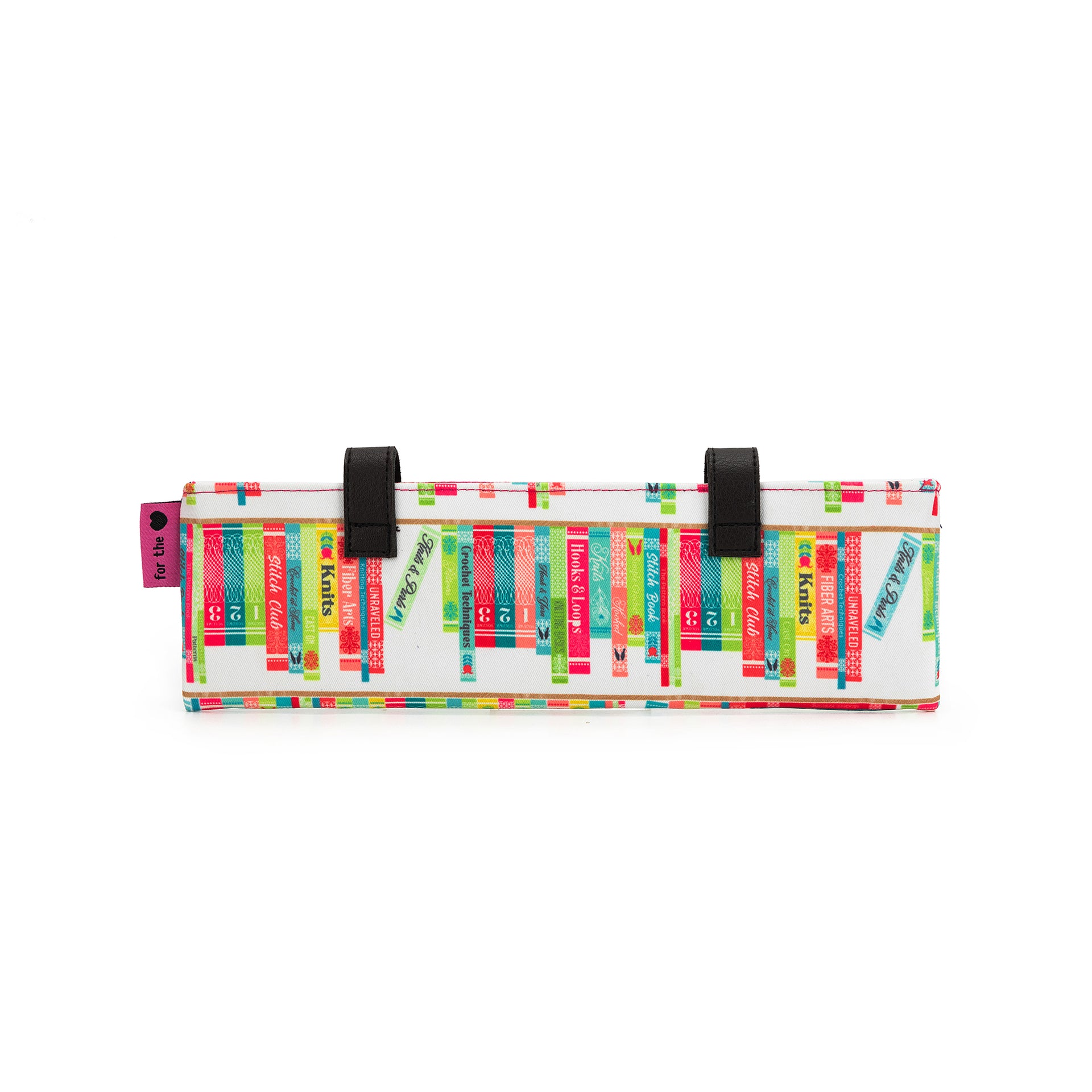 della Q Sock Needle Keeper - 1201-1 - *Linen - Library - Fuchsia
