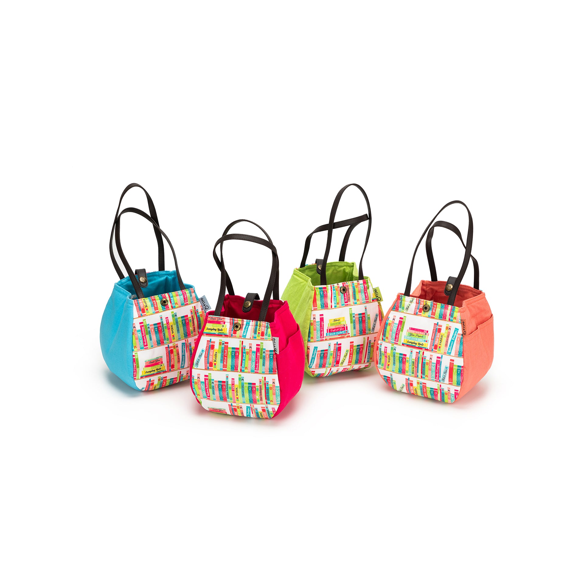della Q Rosemary - 220-1 - *Linen - Library - Coral
