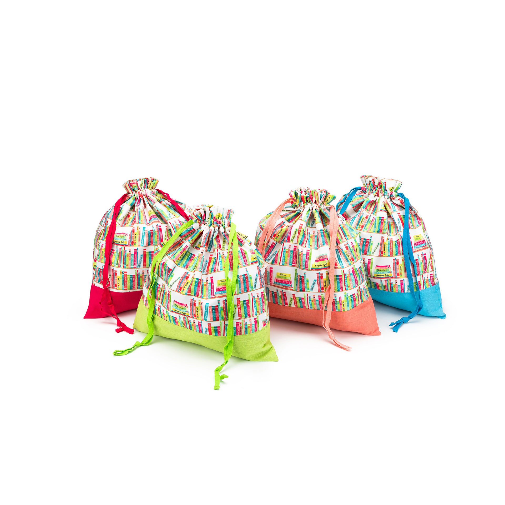della Q Large Eden Project Bag - 119-2 - *Linen - Library - Fuchsia
