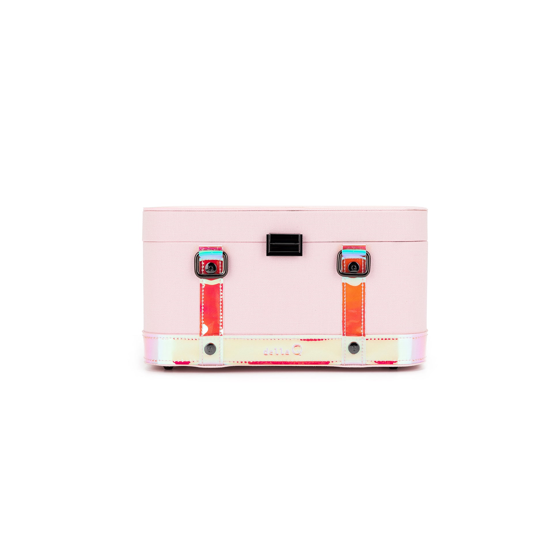 della Q Glow Collection - Vinyl Train Case - Sunset
