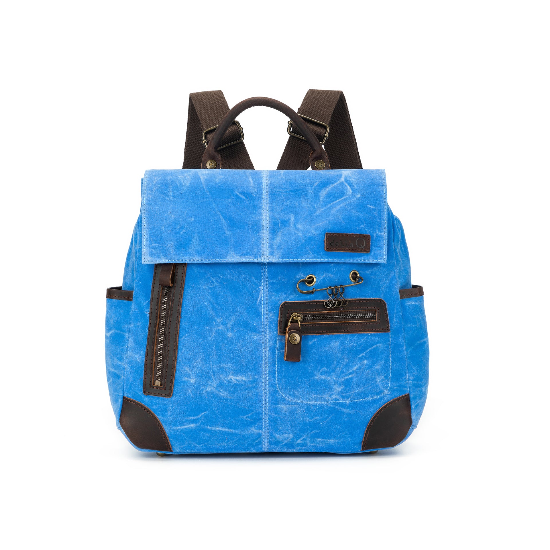 della Q Maker's Midi Backpack - Azure Blue
