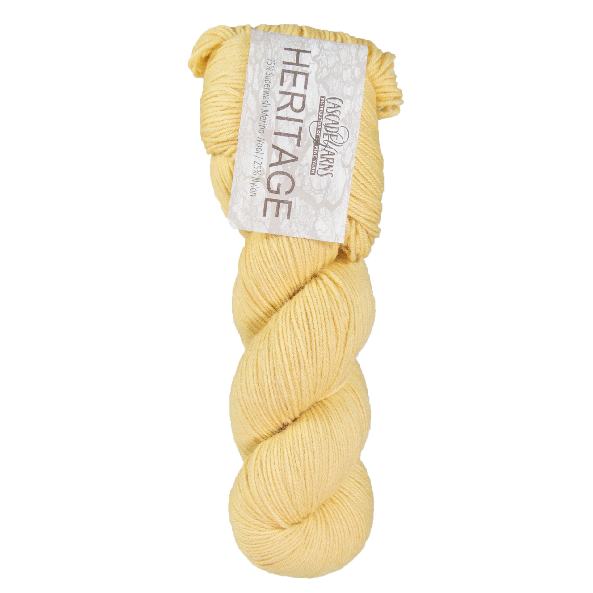 Cascade Yarns Heritage Yarn - 5611 Butter - Zoom Image
