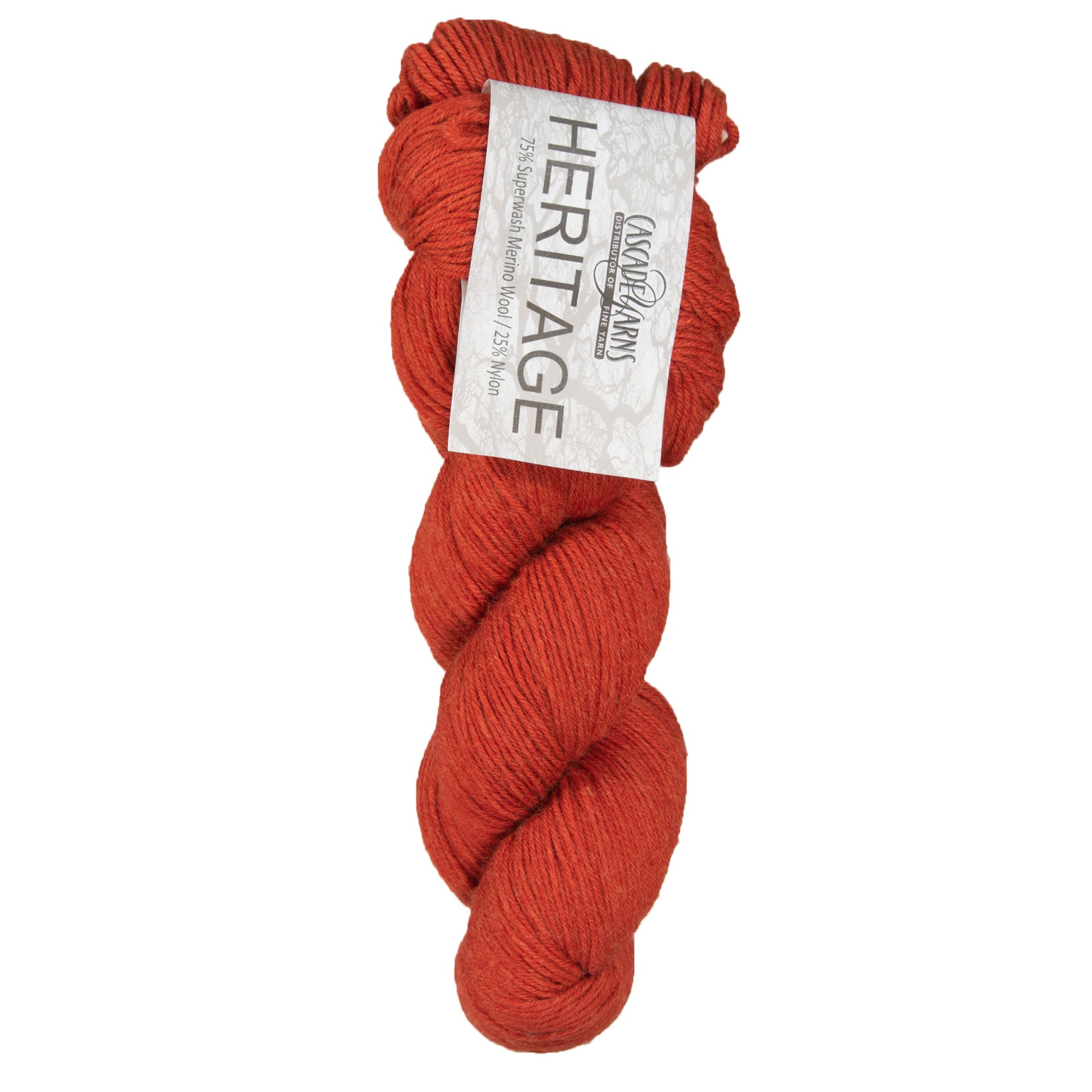 Cascade Yarns Heritage Yarn - 5642 Blood Orange - Zoom Image
