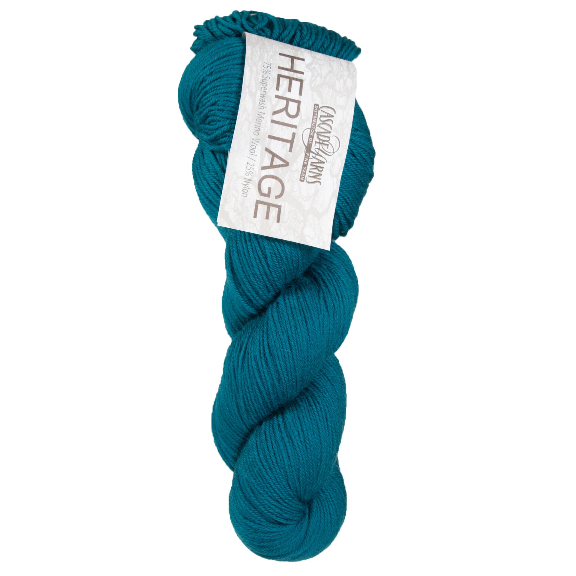 Cascade Yarns Heritage Yarn - 5655 Como Blue - Zoom Image
