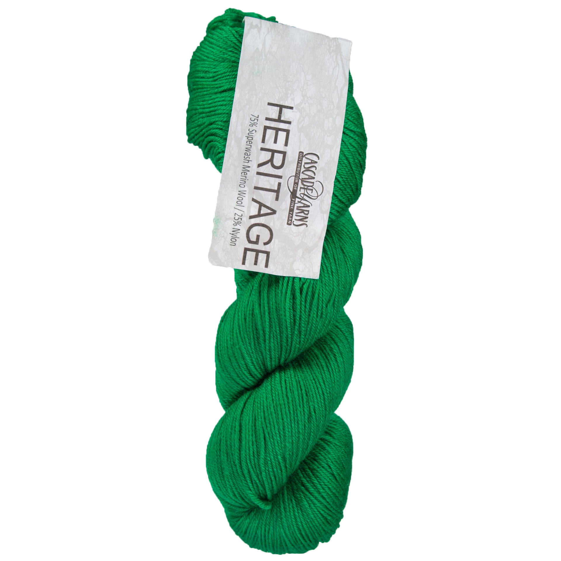 Cascade Yarns Heritage Yarn - 5656 Christmas Green - Zoom Image
