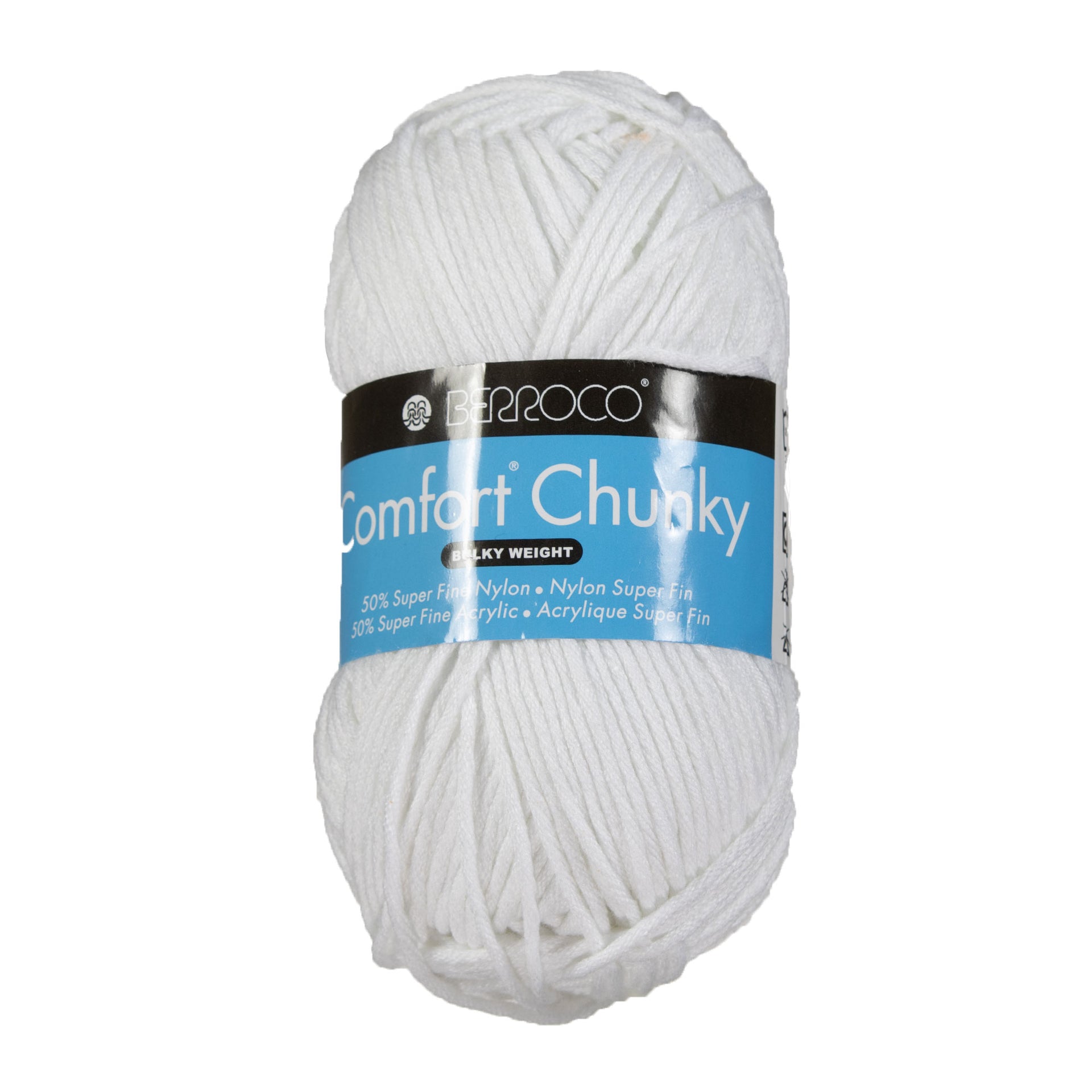 Berroco Comfort Chunky Yarn - 5700 Chalk - Zoom Image
