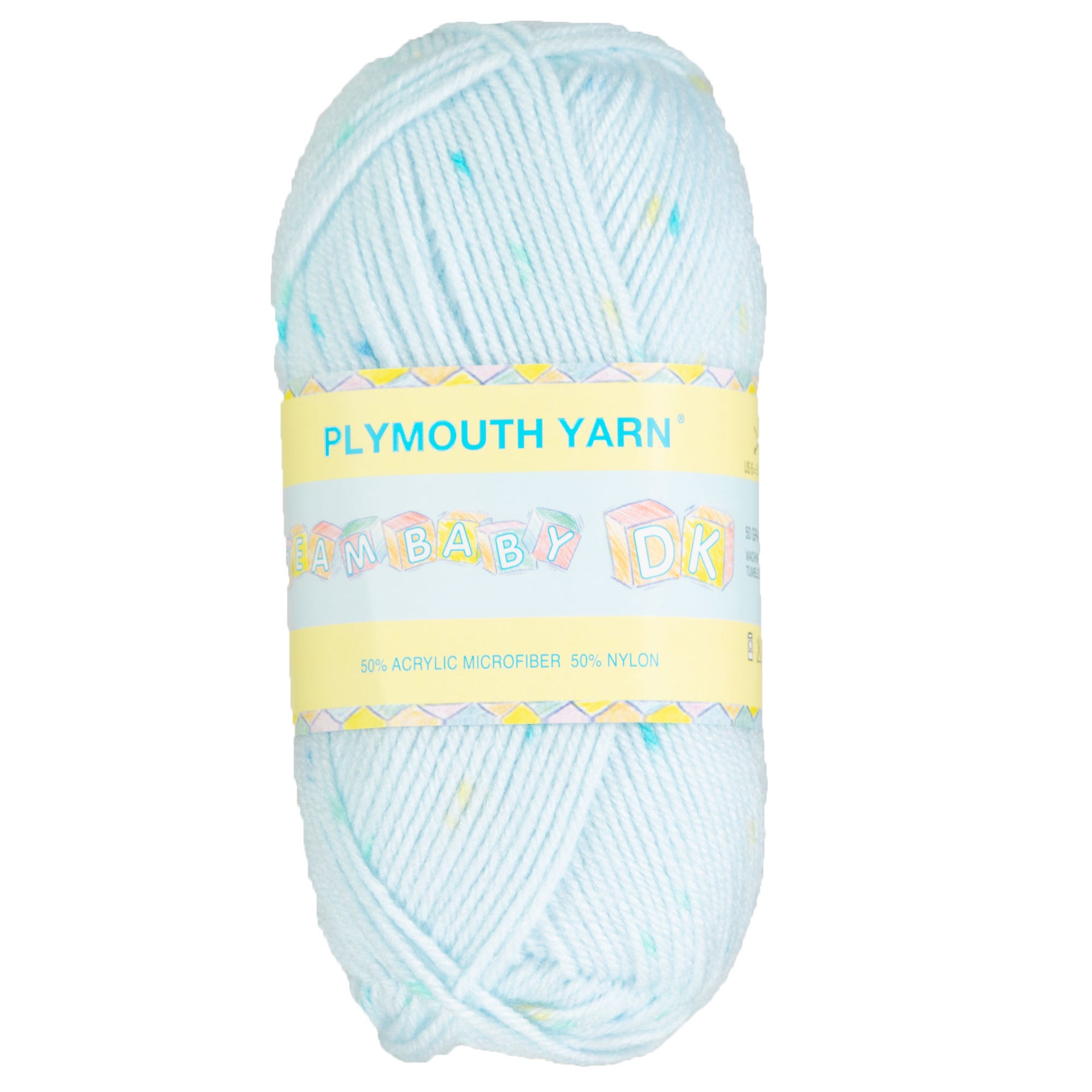 Plymouth Yarn Dreambaby DK Yarn - 301 Blue with Spots - Zoom Image
