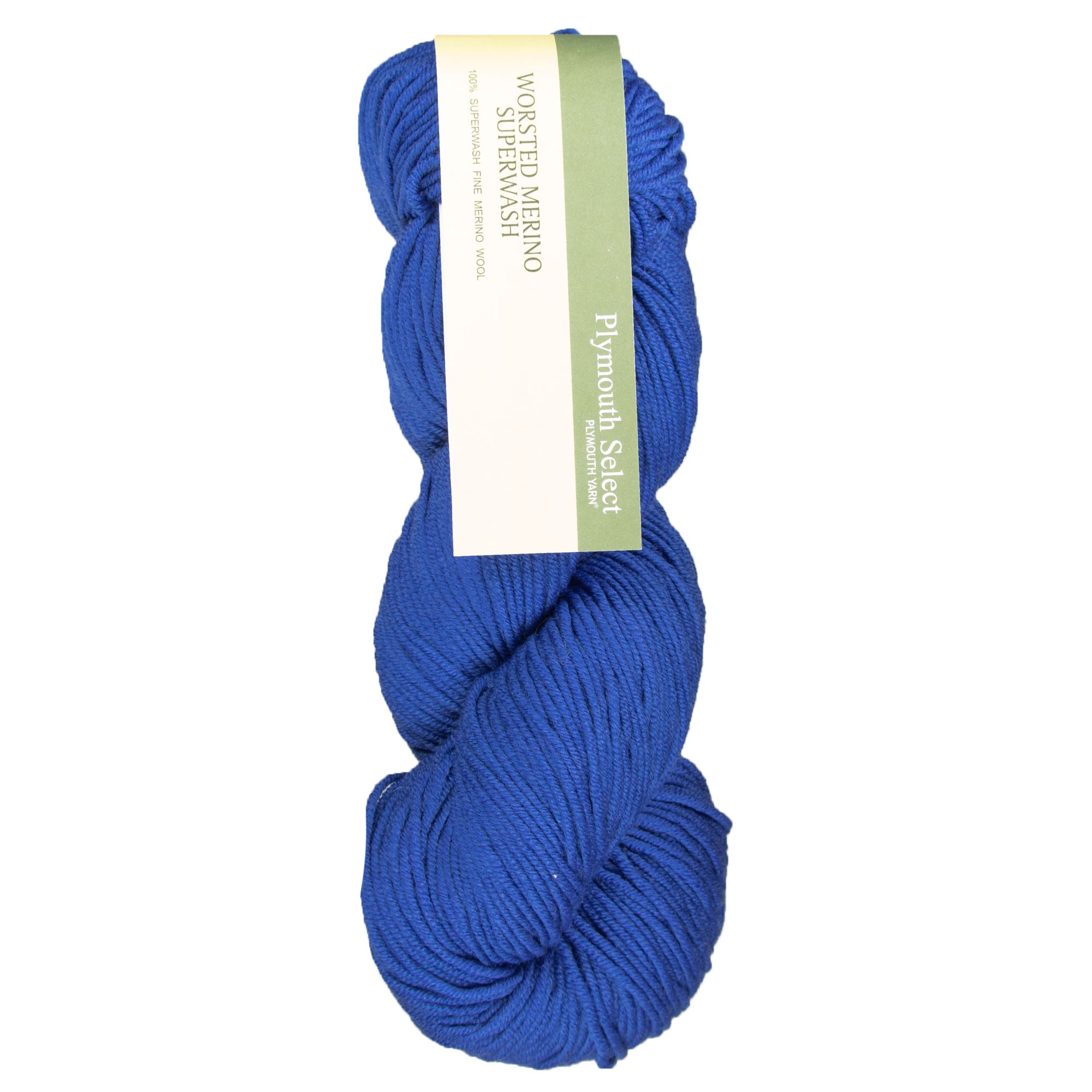 Plymouth Yarn Worsted Merino Superwash Yarn - 06 Royal - Zoom Image
