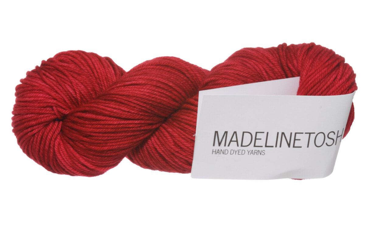 Madelinetosh Tosh Vintage Yarn - Scarlet - Extra Image
