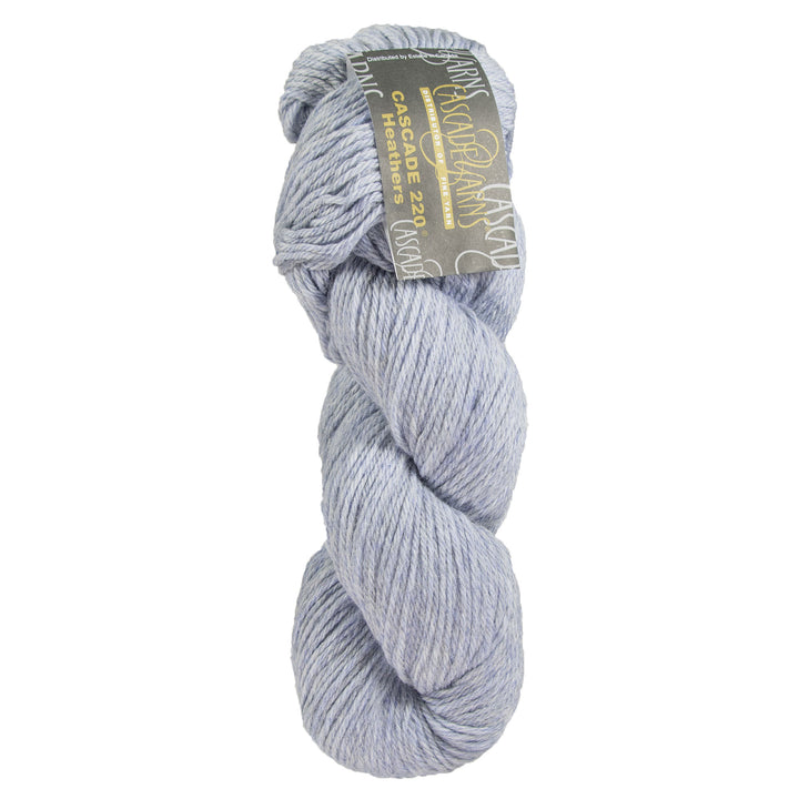 Cascade 220 Yarn - 9559 Indigo Frost Heather - Zoom Image