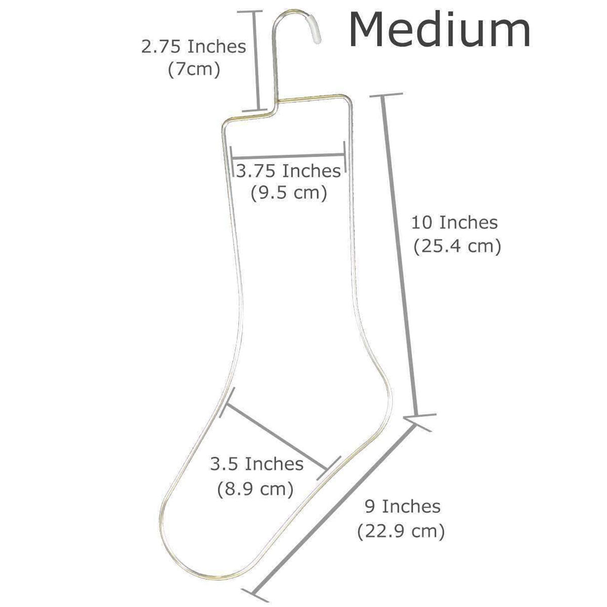 Bryson Distributing Stainless Steel Sock Blockers - Medium - Extra Image