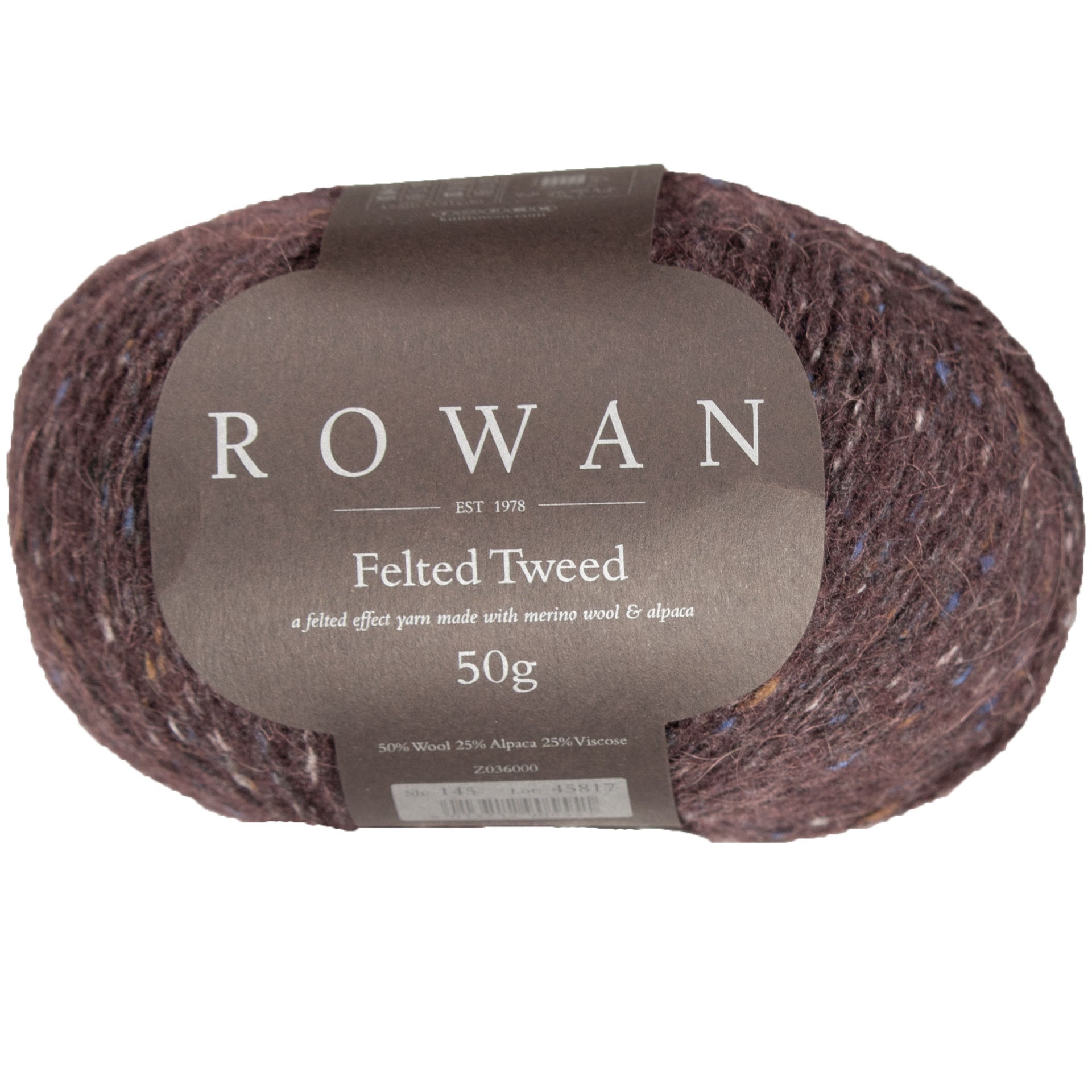 Rowan Felted Tweed Yarn - 145 Treacle - Zoom Image
