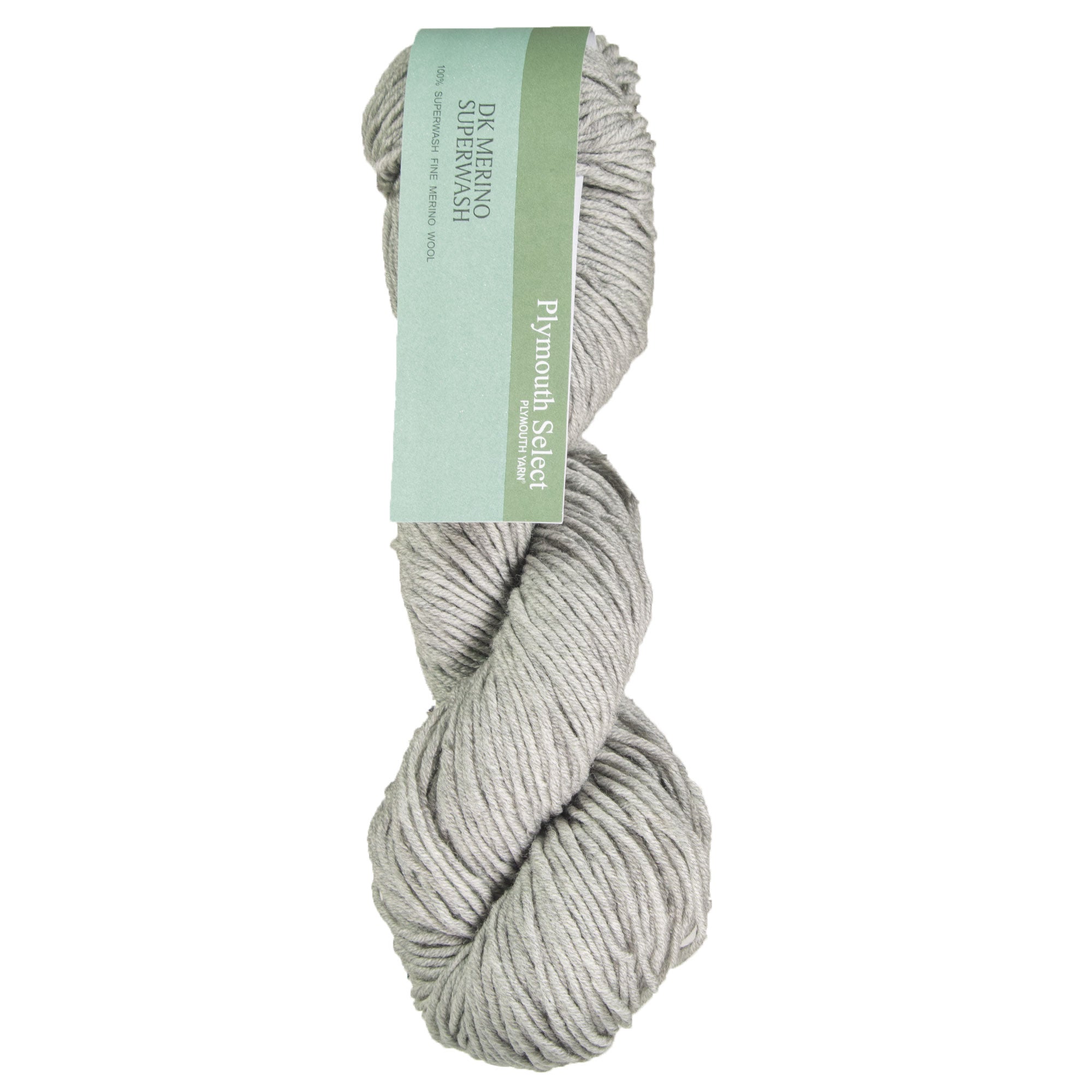 Plymouth Yarn DK Merino Superwash Yarn - 1117 Light Grey - Zoom Image